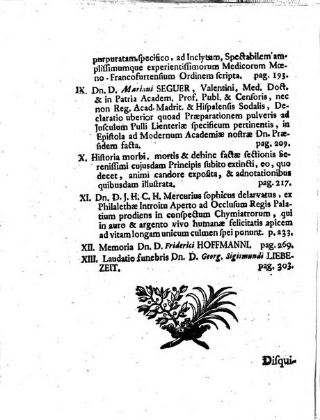 Acta physico-medica Academiae caesareae leopoldino-carolinae naturae curiosorum exhibentia ephemerides sive oservationes historias et experimenta a celeberrimis Germaniae et exterarum regionum viris habita et communicata..