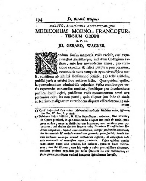 Acta physico-medica Academiae caesareae leopoldino-carolinae naturae curiosorum exhibentia ephemerides sive oservationes historias et experimenta a celeberrimis Germaniae et exterarum regionum viris habita et communicata..