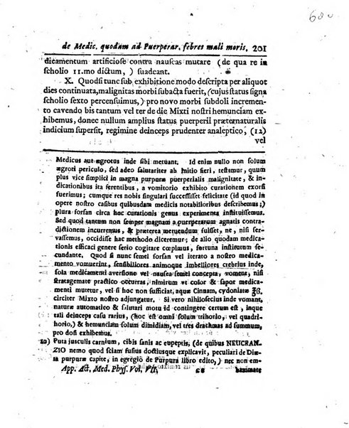 Acta physico-medica Academiae caesareae leopoldino-carolinae naturae curiosorum exhibentia ephemerides sive oservationes historias et experimenta a celeberrimis Germaniae et exterarum regionum viris habita et communicata..