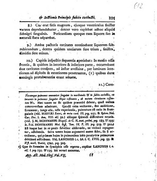 Acta physico-medica Academiae caesareae leopoldino-carolinae naturae curiosorum exhibentia ephemerides sive oservationes historias et experimenta a celeberrimis Germaniae et exterarum regionum viris habita et communicata..