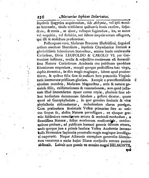 Acta physico-medica Academiae caesareae leopoldino-carolinae naturae curiosorum exhibentia ephemerides sive oservationes historias et experimenta a celeberrimis Germaniae et exterarum regionum viris habita et communicata..