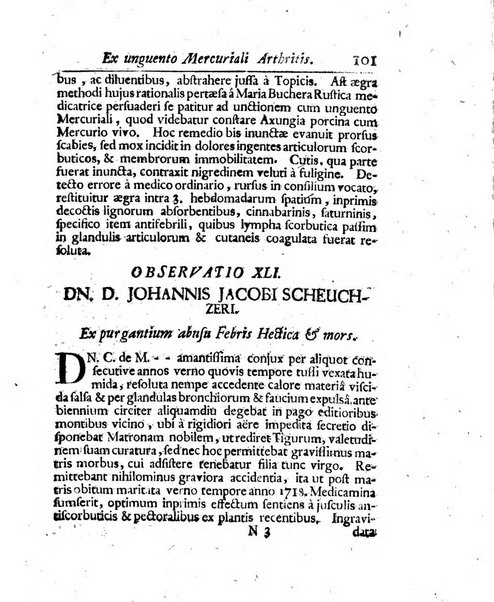 Acta physico-medica Academiae caesareae leopoldino-carolinae naturae curiosorum exhibentia ephemerides sive oservationes historias et experimenta a celeberrimis Germaniae et exterarum regionum viris habita et communicata..