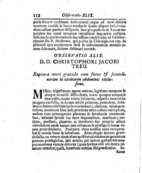 Acta physico-medica Academiae caesareae leopoldino-carolinae naturae curiosorum exhibentia ephemerides sive oservationes historias et experimenta a celeberrimis Germaniae et exterarum regionum viris habita et communicata..