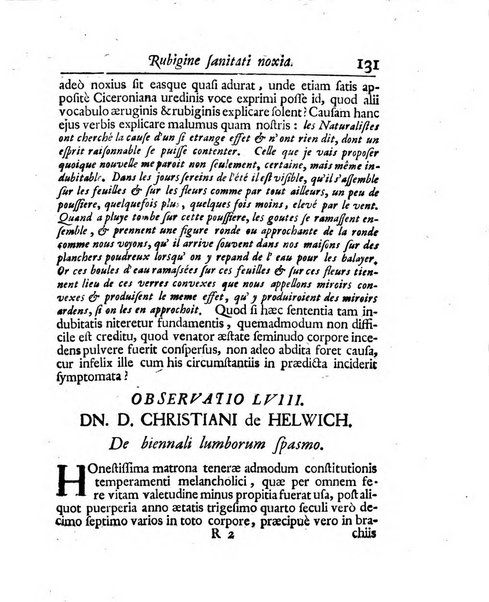 Acta physico-medica Academiae caesareae leopoldino-carolinae naturae curiosorum exhibentia ephemerides sive oservationes historias et experimenta a celeberrimis Germaniae et exterarum regionum viris habita et communicata..