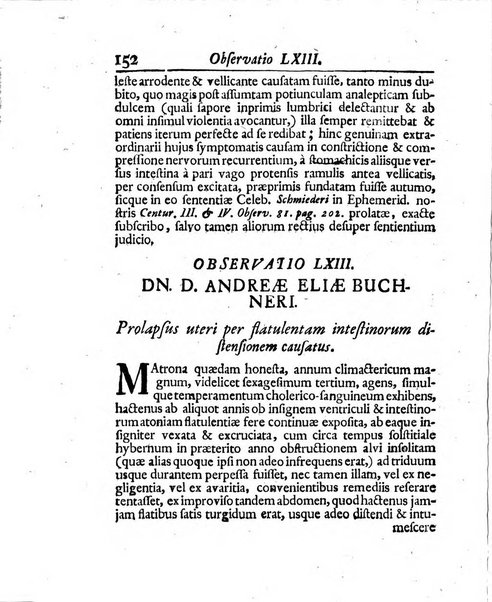 Acta physico-medica Academiae caesareae leopoldino-carolinae naturae curiosorum exhibentia ephemerides sive oservationes historias et experimenta a celeberrimis Germaniae et exterarum regionum viris habita et communicata..