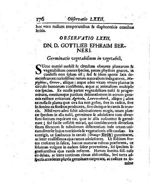 Acta physico-medica Academiae caesareae leopoldino-carolinae naturae curiosorum exhibentia ephemerides sive oservationes historias et experimenta a celeberrimis Germaniae et exterarum regionum viris habita et communicata..