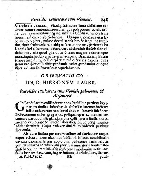 Acta physico-medica Academiae caesareae leopoldino-carolinae naturae curiosorum exhibentia ephemerides sive oservationes historias et experimenta a celeberrimis Germaniae et exterarum regionum viris habita et communicata..