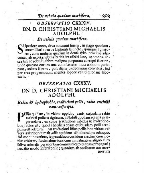 Acta physico-medica Academiae caesareae leopoldino-carolinae naturae curiosorum exhibentia ephemerides sive oservationes historias et experimenta a celeberrimis Germaniae et exterarum regionum viris habita et communicata..