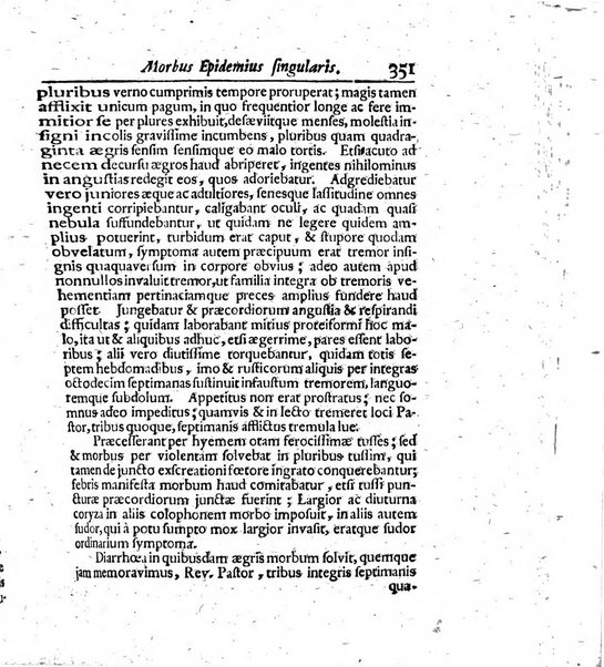 Acta physico-medica Academiae caesareae leopoldino-carolinae naturae curiosorum exhibentia ephemerides sive oservationes historias et experimenta a celeberrimis Germaniae et exterarum regionum viris habita et communicata..