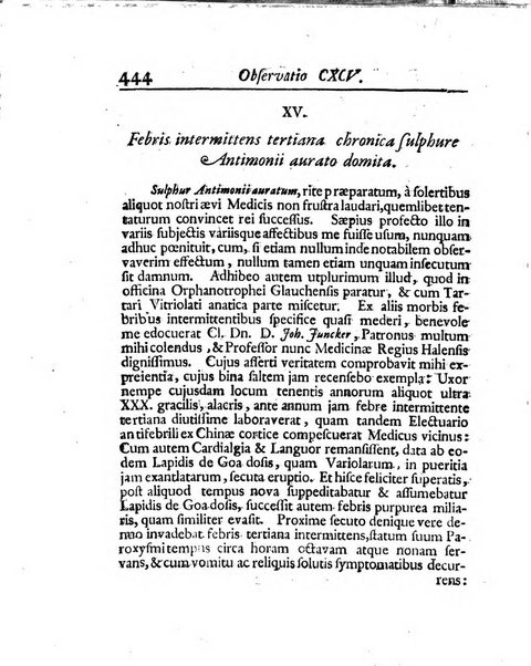 Acta physico-medica Academiae caesareae leopoldino-carolinae naturae curiosorum exhibentia ephemerides sive oservationes historias et experimenta a celeberrimis Germaniae et exterarum regionum viris habita et communicata..