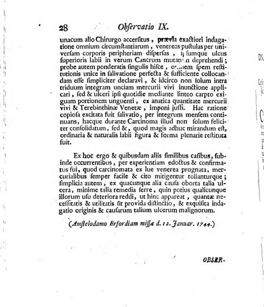 Acta physico-medica Academiae caesareae leopoldino-carolinae naturae curiosorum exhibentia ephemerides sive oservationes historias et experimenta a celeberrimis Germaniae et exterarum regionum viris habita et communicata..