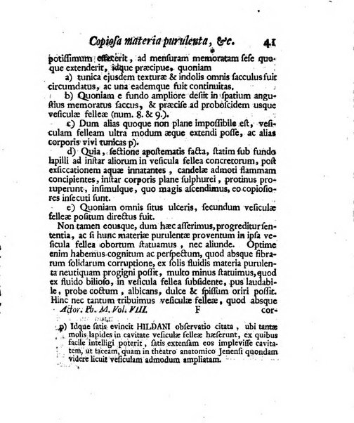 Acta physico-medica Academiae caesareae leopoldino-carolinae naturae curiosorum exhibentia ephemerides sive oservationes historias et experimenta a celeberrimis Germaniae et exterarum regionum viris habita et communicata..