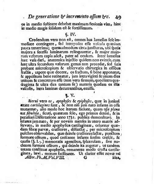 Acta physico-medica Academiae caesareae leopoldino-carolinae naturae curiosorum exhibentia ephemerides sive oservationes historias et experimenta a celeberrimis Germaniae et exterarum regionum viris habita et communicata..