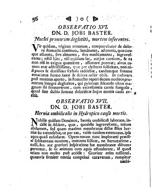 Acta physico-medica Academiae caesareae leopoldino-carolinae naturae curiosorum exhibentia ephemerides sive oservationes historias et experimenta a celeberrimis Germaniae et exterarum regionum viris habita et communicata..