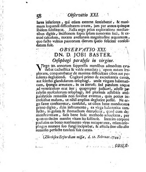 Acta physico-medica Academiae caesareae leopoldino-carolinae naturae curiosorum exhibentia ephemerides sive oservationes historias et experimenta a celeberrimis Germaniae et exterarum regionum viris habita et communicata..