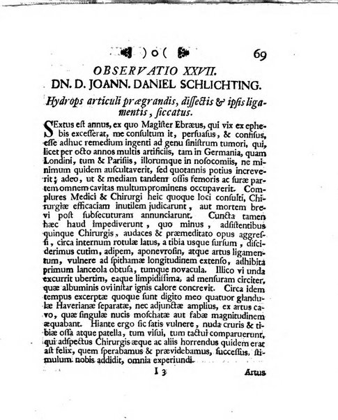 Acta physico-medica Academiae caesareae leopoldino-carolinae naturae curiosorum exhibentia ephemerides sive oservationes historias et experimenta a celeberrimis Germaniae et exterarum regionum viris habita et communicata..