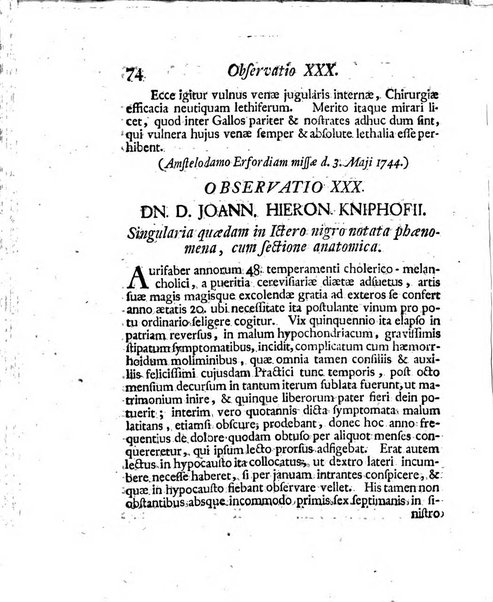 Acta physico-medica Academiae caesareae leopoldino-carolinae naturae curiosorum exhibentia ephemerides sive oservationes historias et experimenta a celeberrimis Germaniae et exterarum regionum viris habita et communicata..