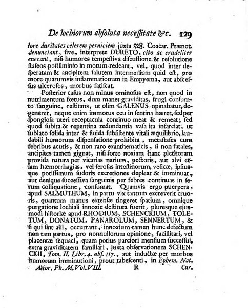 Acta physico-medica Academiae caesareae leopoldino-carolinae naturae curiosorum exhibentia ephemerides sive oservationes historias et experimenta a celeberrimis Germaniae et exterarum regionum viris habita et communicata..