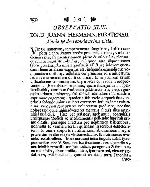 Acta physico-medica Academiae caesareae leopoldino-carolinae naturae curiosorum exhibentia ephemerides sive oservationes historias et experimenta a celeberrimis Germaniae et exterarum regionum viris habita et communicata..