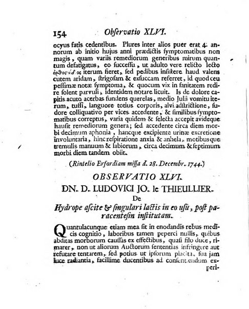 Acta physico-medica Academiae caesareae leopoldino-carolinae naturae curiosorum exhibentia ephemerides sive oservationes historias et experimenta a celeberrimis Germaniae et exterarum regionum viris habita et communicata..