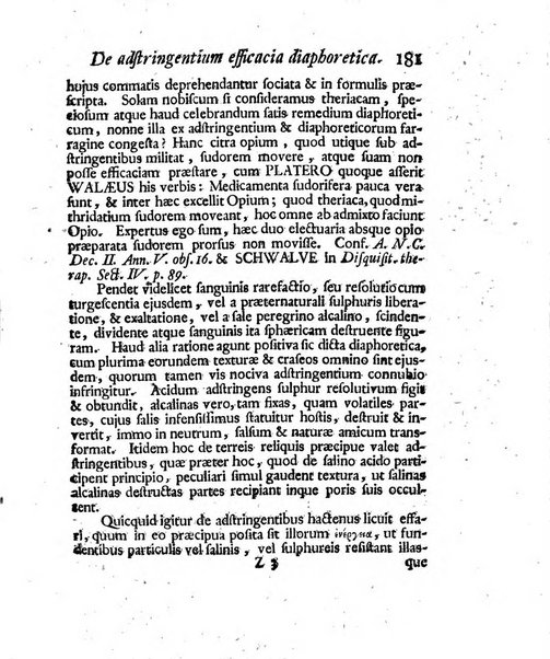 Acta physico-medica Academiae caesareae leopoldino-carolinae naturae curiosorum exhibentia ephemerides sive oservationes historias et experimenta a celeberrimis Germaniae et exterarum regionum viris habita et communicata..