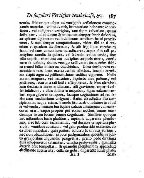 Acta physico-medica Academiae caesareae leopoldino-carolinae naturae curiosorum exhibentia ephemerides sive oservationes historias et experimenta a celeberrimis Germaniae et exterarum regionum viris habita et communicata..