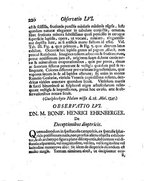 Acta physico-medica Academiae caesareae leopoldino-carolinae naturae curiosorum exhibentia ephemerides sive oservationes historias et experimenta a celeberrimis Germaniae et exterarum regionum viris habita et communicata..