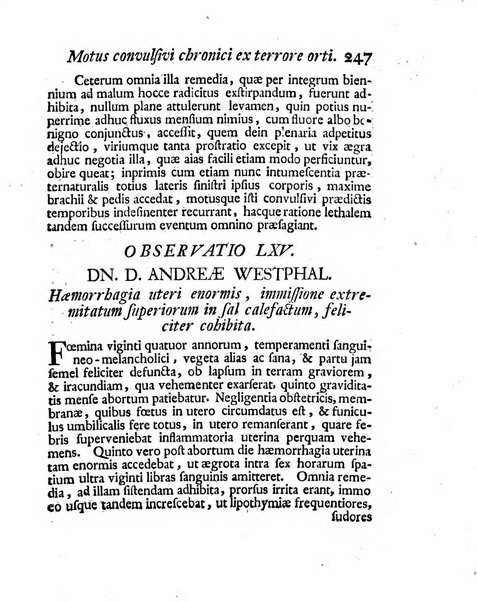 Acta physico-medica Academiae caesareae leopoldino-carolinae naturae curiosorum exhibentia ephemerides sive oservationes historias et experimenta a celeberrimis Germaniae et exterarum regionum viris habita et communicata..