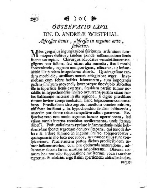 Acta physico-medica Academiae caesareae leopoldino-carolinae naturae curiosorum exhibentia ephemerides sive oservationes historias et experimenta a celeberrimis Germaniae et exterarum regionum viris habita et communicata..