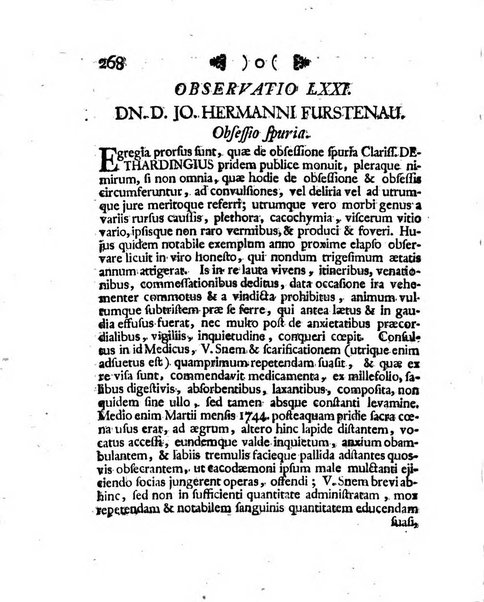 Acta physico-medica Academiae caesareae leopoldino-carolinae naturae curiosorum exhibentia ephemerides sive oservationes historias et experimenta a celeberrimis Germaniae et exterarum regionum viris habita et communicata..