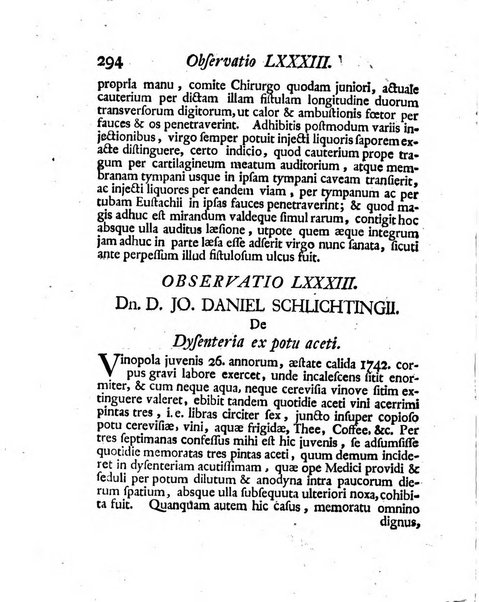 Acta physico-medica Academiae caesareae leopoldino-carolinae naturae curiosorum exhibentia ephemerides sive oservationes historias et experimenta a celeberrimis Germaniae et exterarum regionum viris habita et communicata..