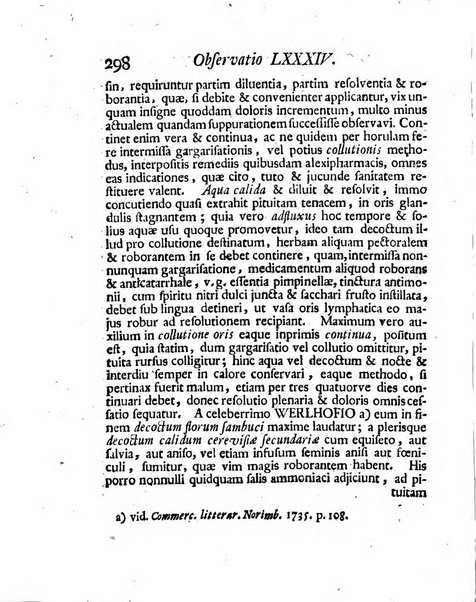 Acta physico-medica Academiae caesareae leopoldino-carolinae naturae curiosorum exhibentia ephemerides sive oservationes historias et experimenta a celeberrimis Germaniae et exterarum regionum viris habita et communicata..