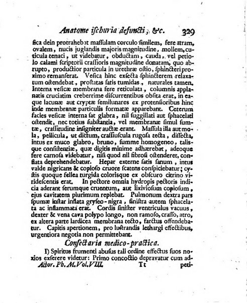 Acta physico-medica Academiae caesareae leopoldino-carolinae naturae curiosorum exhibentia ephemerides sive oservationes historias et experimenta a celeberrimis Germaniae et exterarum regionum viris habita et communicata..