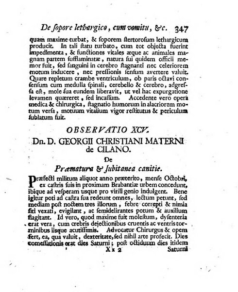 Acta physico-medica Academiae caesareae leopoldino-carolinae naturae curiosorum exhibentia ephemerides sive oservationes historias et experimenta a celeberrimis Germaniae et exterarum regionum viris habita et communicata..