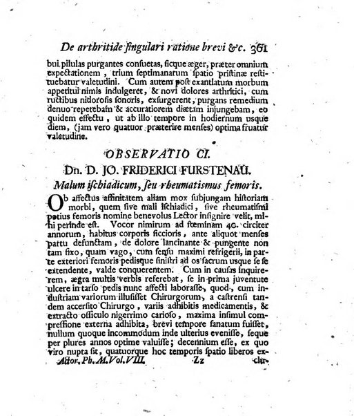 Acta physico-medica Academiae caesareae leopoldino-carolinae naturae curiosorum exhibentia ephemerides sive oservationes historias et experimenta a celeberrimis Germaniae et exterarum regionum viris habita et communicata..