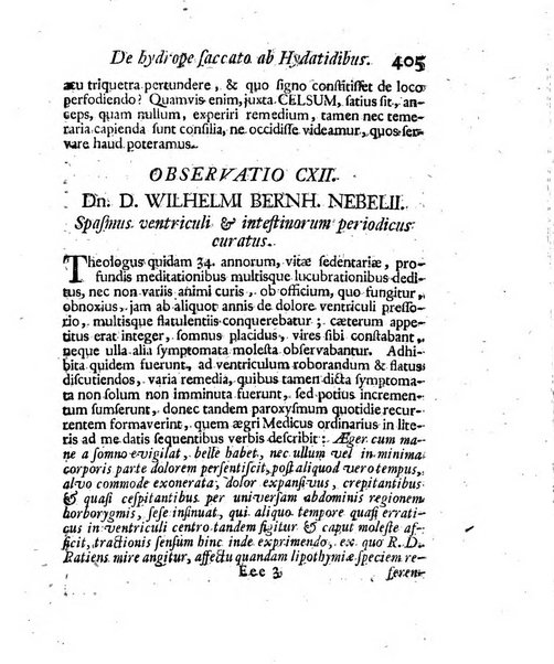 Acta physico-medica Academiae caesareae leopoldino-carolinae naturae curiosorum exhibentia ephemerides sive oservationes historias et experimenta a celeberrimis Germaniae et exterarum regionum viris habita et communicata..