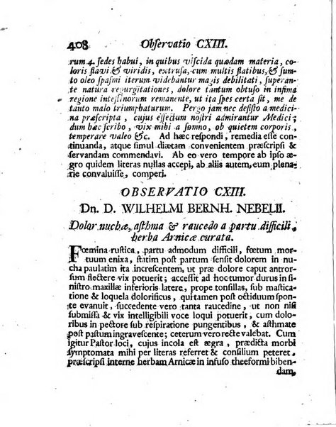 Acta physico-medica Academiae caesareae leopoldino-carolinae naturae curiosorum exhibentia ephemerides sive oservationes historias et experimenta a celeberrimis Germaniae et exterarum regionum viris habita et communicata..