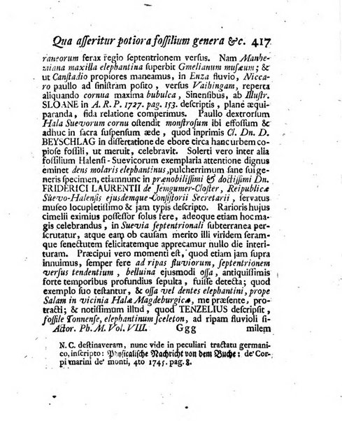 Acta physico-medica Academiae caesareae leopoldino-carolinae naturae curiosorum exhibentia ephemerides sive oservationes historias et experimenta a celeberrimis Germaniae et exterarum regionum viris habita et communicata..