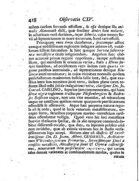 Acta physico-medica Academiae caesareae leopoldino-carolinae naturae curiosorum exhibentia ephemerides sive oservationes historias et experimenta a celeberrimis Germaniae et exterarum regionum viris habita et communicata..