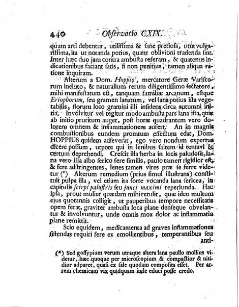 Acta physico-medica Academiae caesareae leopoldino-carolinae naturae curiosorum exhibentia ephemerides sive oservationes historias et experimenta a celeberrimis Germaniae et exterarum regionum viris habita et communicata..