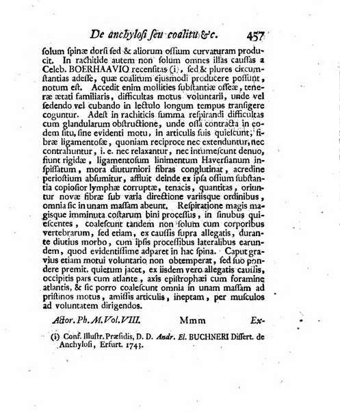 Acta physico-medica Academiae caesareae leopoldino-carolinae naturae curiosorum exhibentia ephemerides sive oservationes historias et experimenta a celeberrimis Germaniae et exterarum regionum viris habita et communicata..