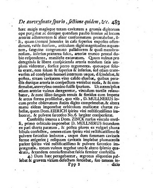 Acta physico-medica Academiae caesareae leopoldino-carolinae naturae curiosorum exhibentia ephemerides sive oservationes historias et experimenta a celeberrimis Germaniae et exterarum regionum viris habita et communicata..