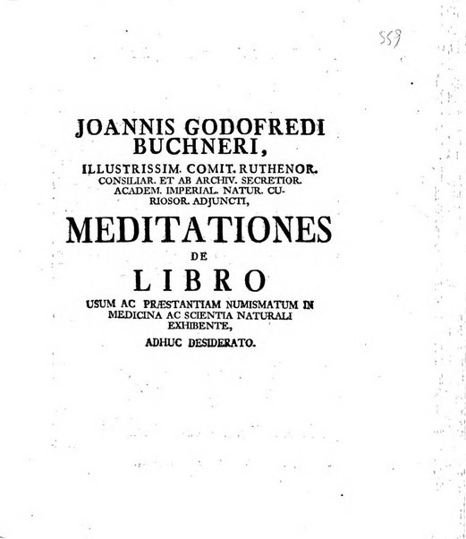 Acta physico-medica Academiae caesareae leopoldino-carolinae naturae curiosorum exhibentia ephemerides sive oservationes historias et experimenta a celeberrimis Germaniae et exterarum regionum viris habita et communicata..