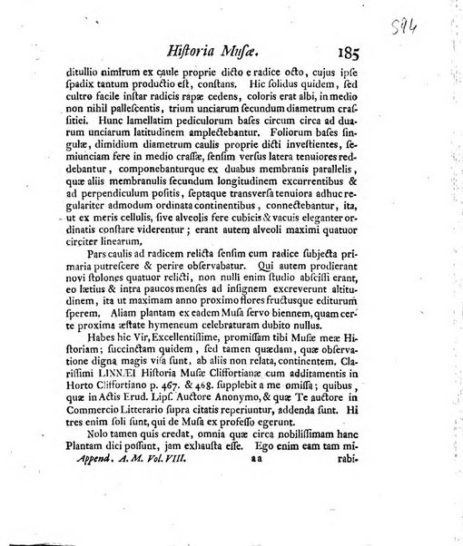 Acta physico-medica Academiae caesareae leopoldino-carolinae naturae curiosorum exhibentia ephemerides sive oservationes historias et experimenta a celeberrimis Germaniae et exterarum regionum viris habita et communicata..