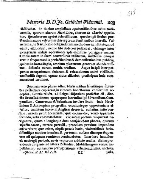 Acta physico-medica Academiae caesareae leopoldino-carolinae naturae curiosorum exhibentia ephemerides sive oservationes historias et experimenta a celeberrimis Germaniae et exterarum regionum viris habita et communicata..