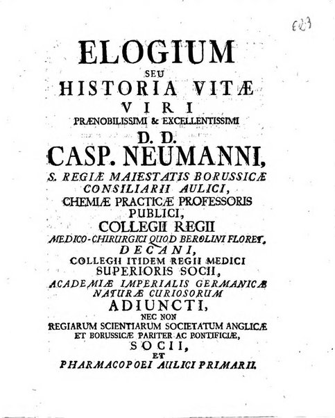 Acta physico-medica Academiae caesareae leopoldino-carolinae naturae curiosorum exhibentia ephemerides sive oservationes historias et experimenta a celeberrimis Germaniae et exterarum regionum viris habita et communicata..