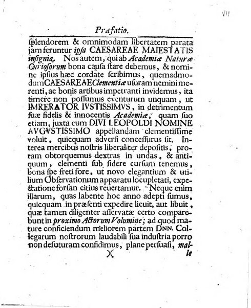 Acta physico-medica Academiae caesareae leopoldino-carolinae naturae curiosorum exhibentia ephemerides sive oservationes historias et experimenta a celeberrimis Germaniae et exterarum regionum viris habita et communicata..