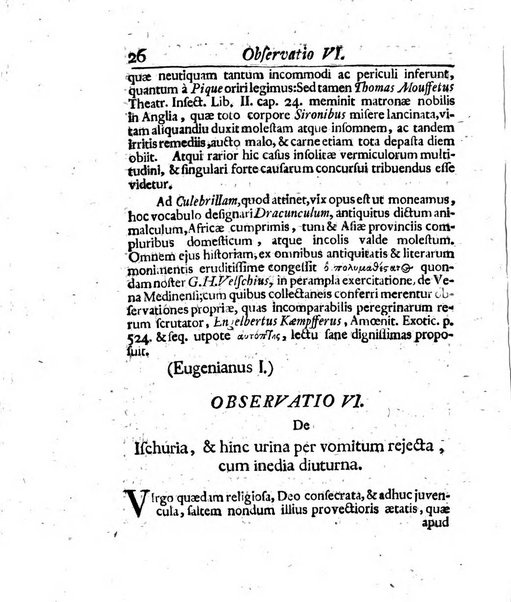 Acta physico-medica Academiae caesareae leopoldino-carolinae naturae curiosorum exhibentia ephemerides sive oservationes historias et experimenta a celeberrimis Germaniae et exterarum regionum viris habita et communicata..