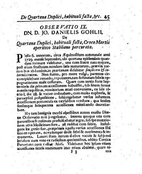 Acta physico-medica Academiae caesareae leopoldino-carolinae naturae curiosorum exhibentia ephemerides sive oservationes historias et experimenta a celeberrimis Germaniae et exterarum regionum viris habita et communicata..