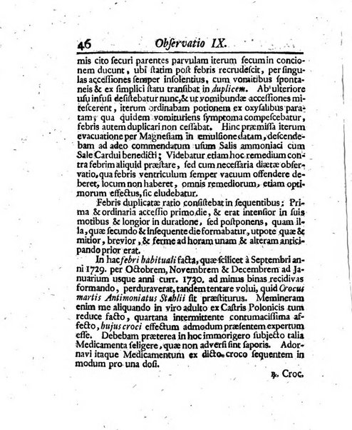 Acta physico-medica Academiae caesareae leopoldino-carolinae naturae curiosorum exhibentia ephemerides sive oservationes historias et experimenta a celeberrimis Germaniae et exterarum regionum viris habita et communicata..